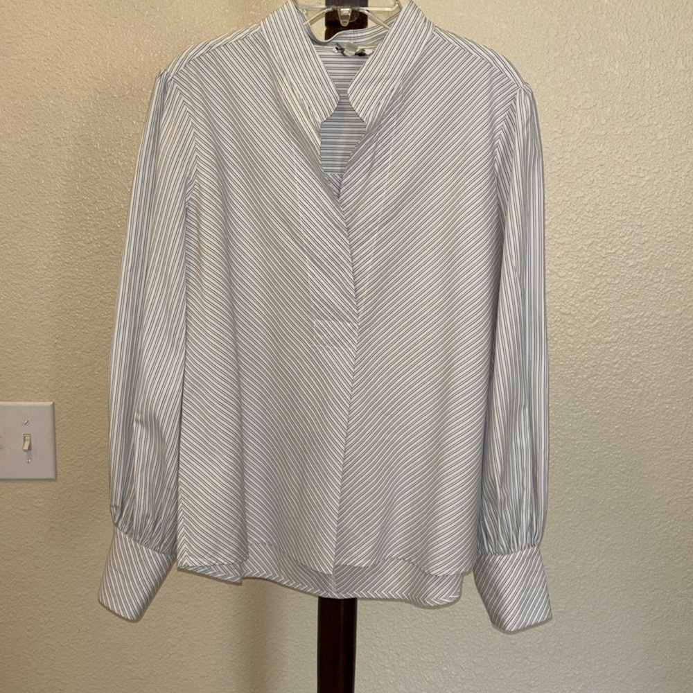 Tyler Boe pinstripe blouse